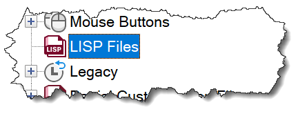 Lisp Files i CUI